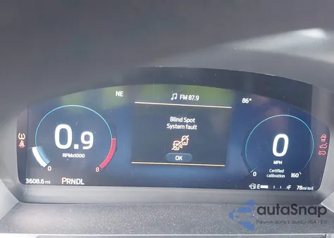 2025 Ford Police Interceptor from USA, damaged, VIN 1FM5K8ABXSGA54586